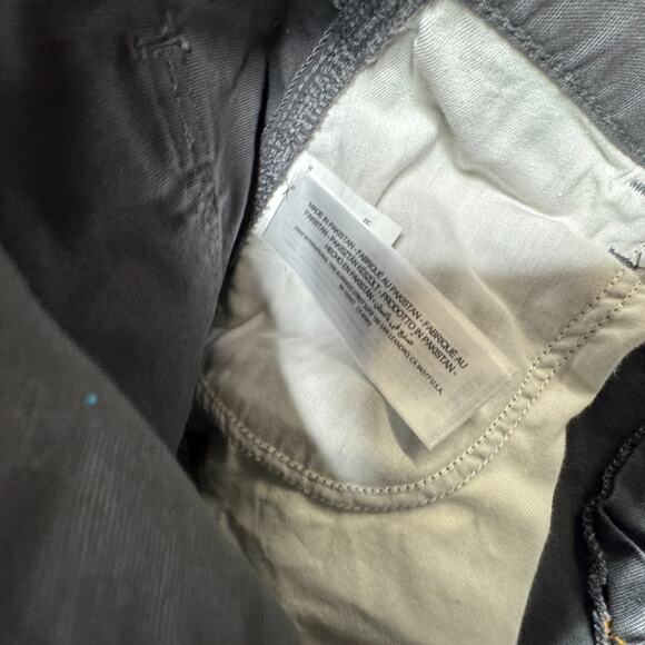 Ariat Rebar M7 DuraStretch Slim Straight Gray Canvas Pants Mens 30x30 Workwear - Picture 9 of 10